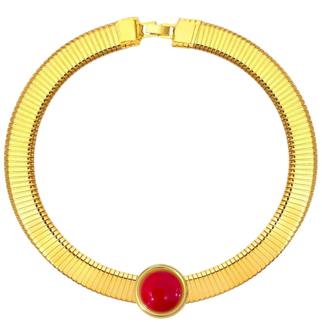 Collana tubo round color