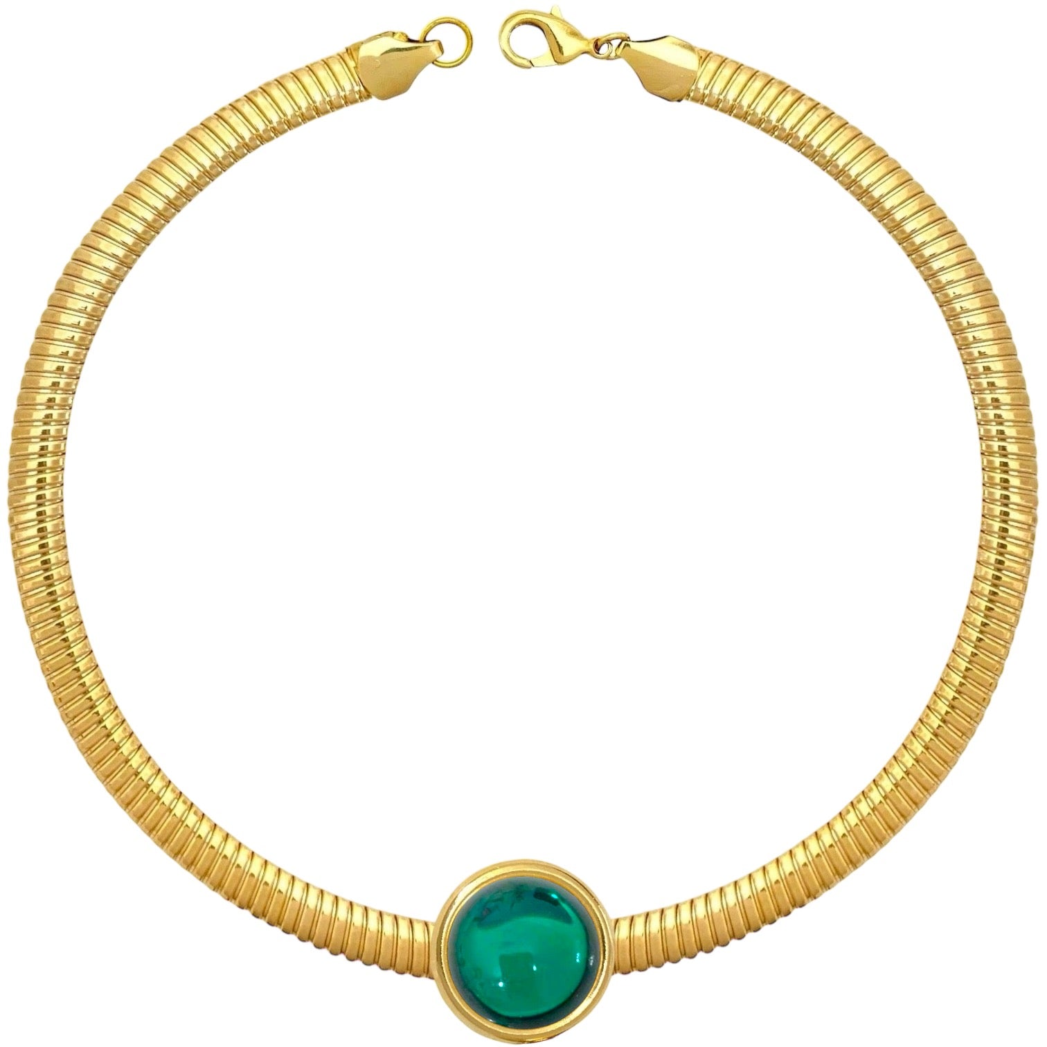 Collana tubo circle color