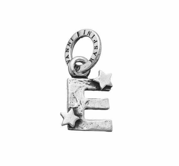 Charm letters in 925 silver