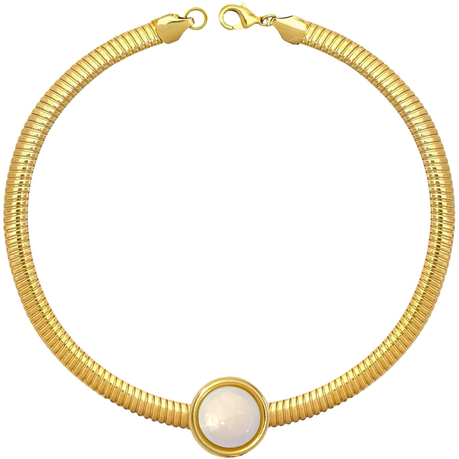 Collana tubo circle color