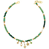 Collana natural green