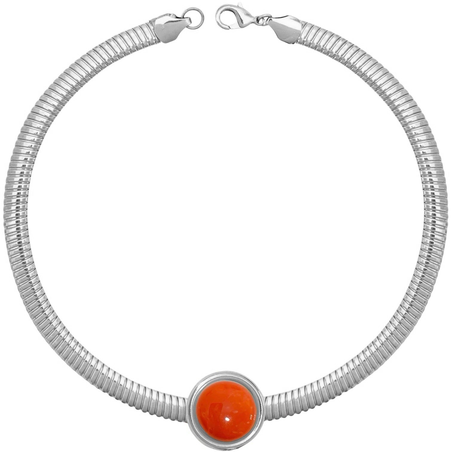 Collana tubo circle color