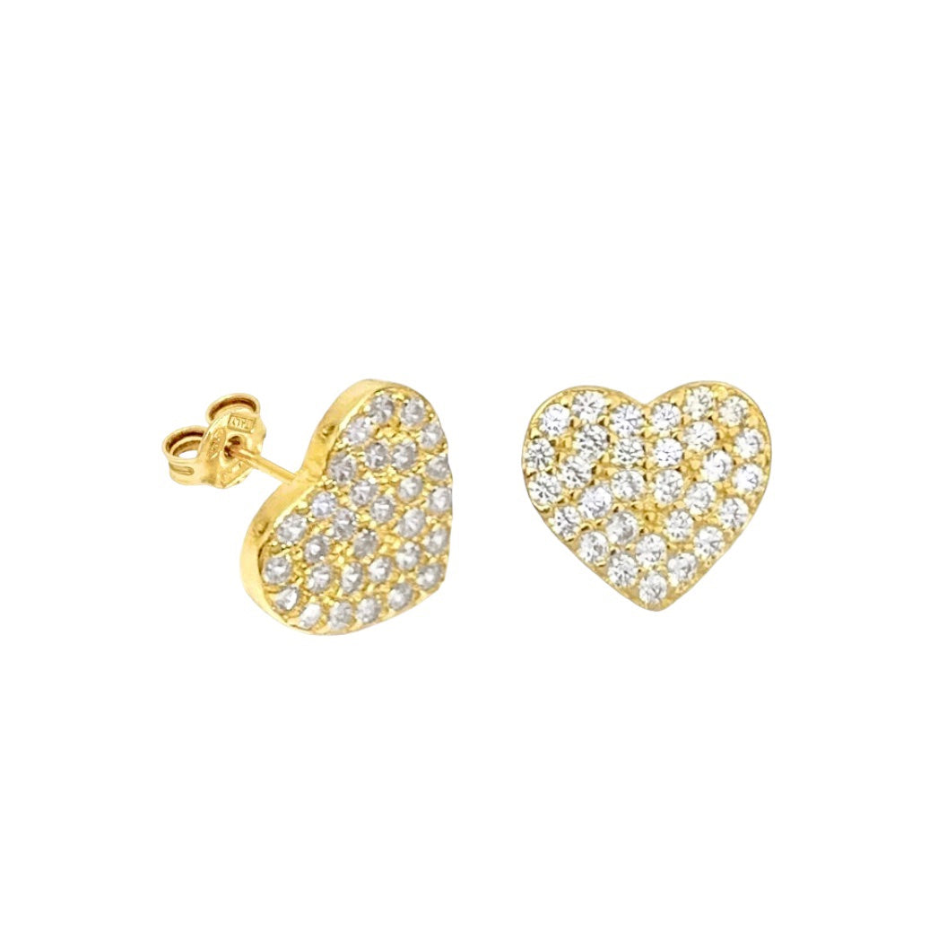 Luxury hearts on the lobe