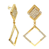 Orecchini double Swarovski