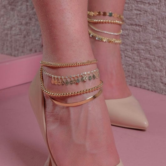 Flora S anklet