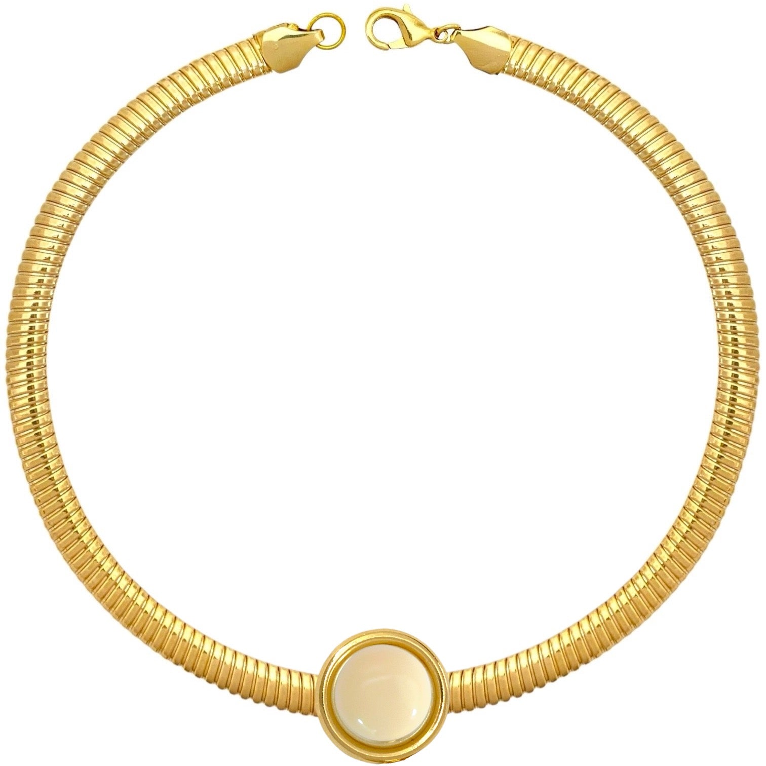 Collana tubo circle color