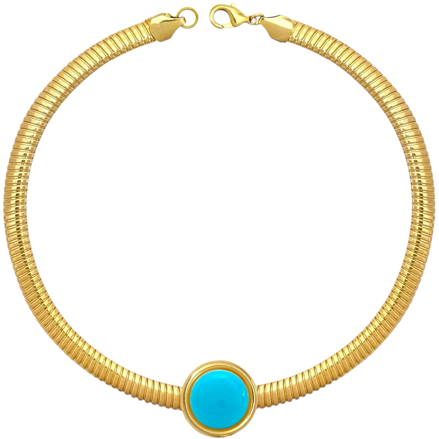 Collana tubo circle color