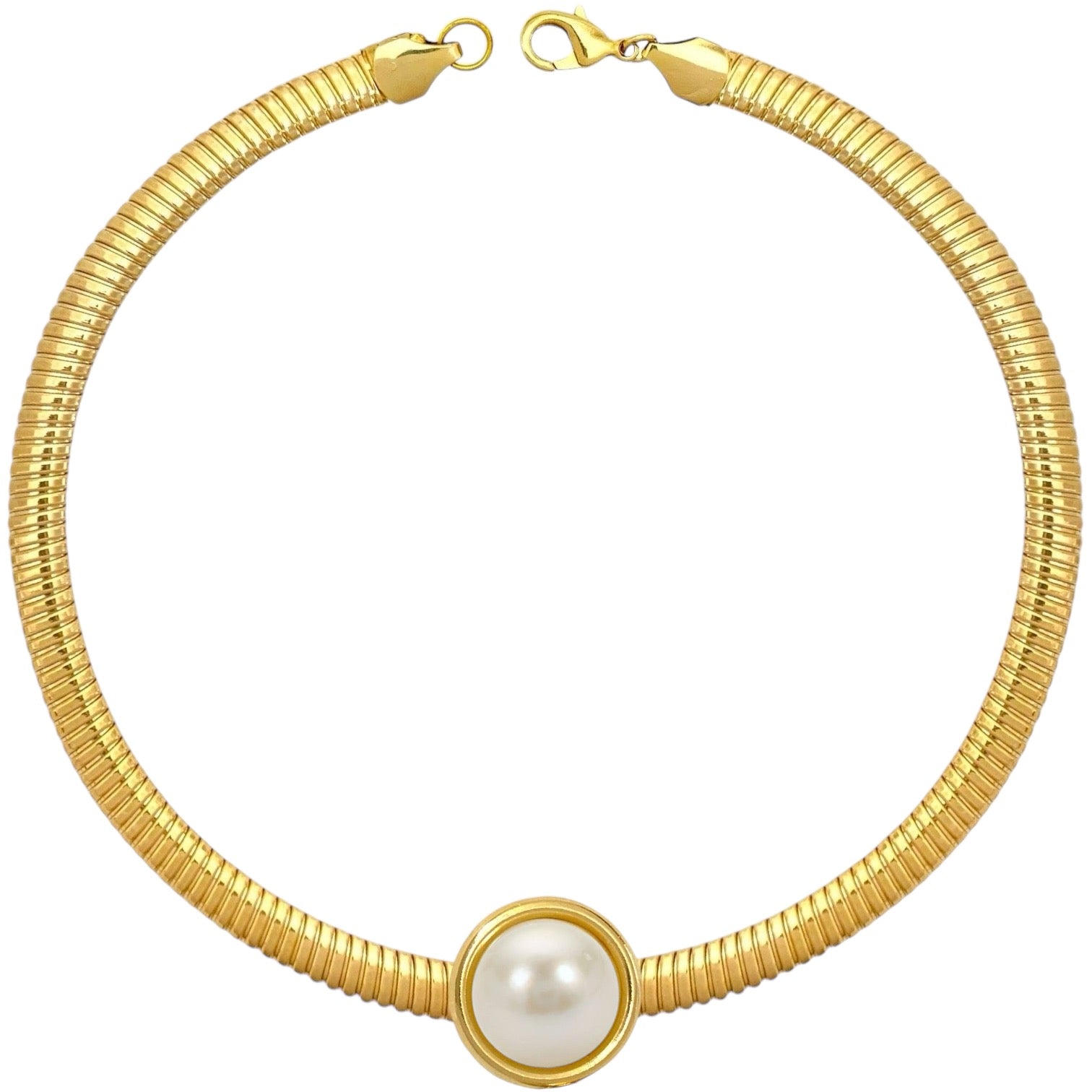 Collana tubo circle color