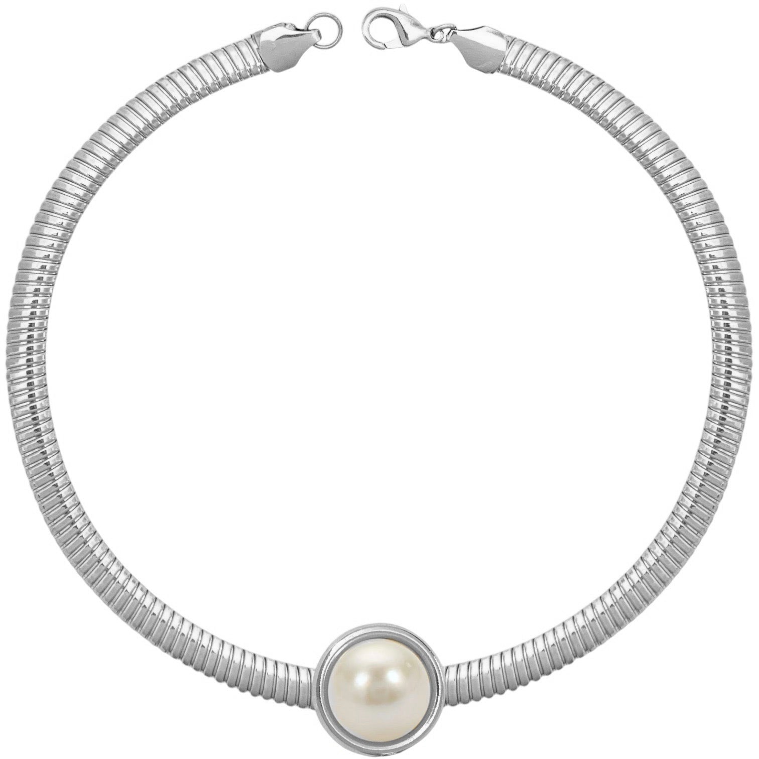 Collana tubo circle color