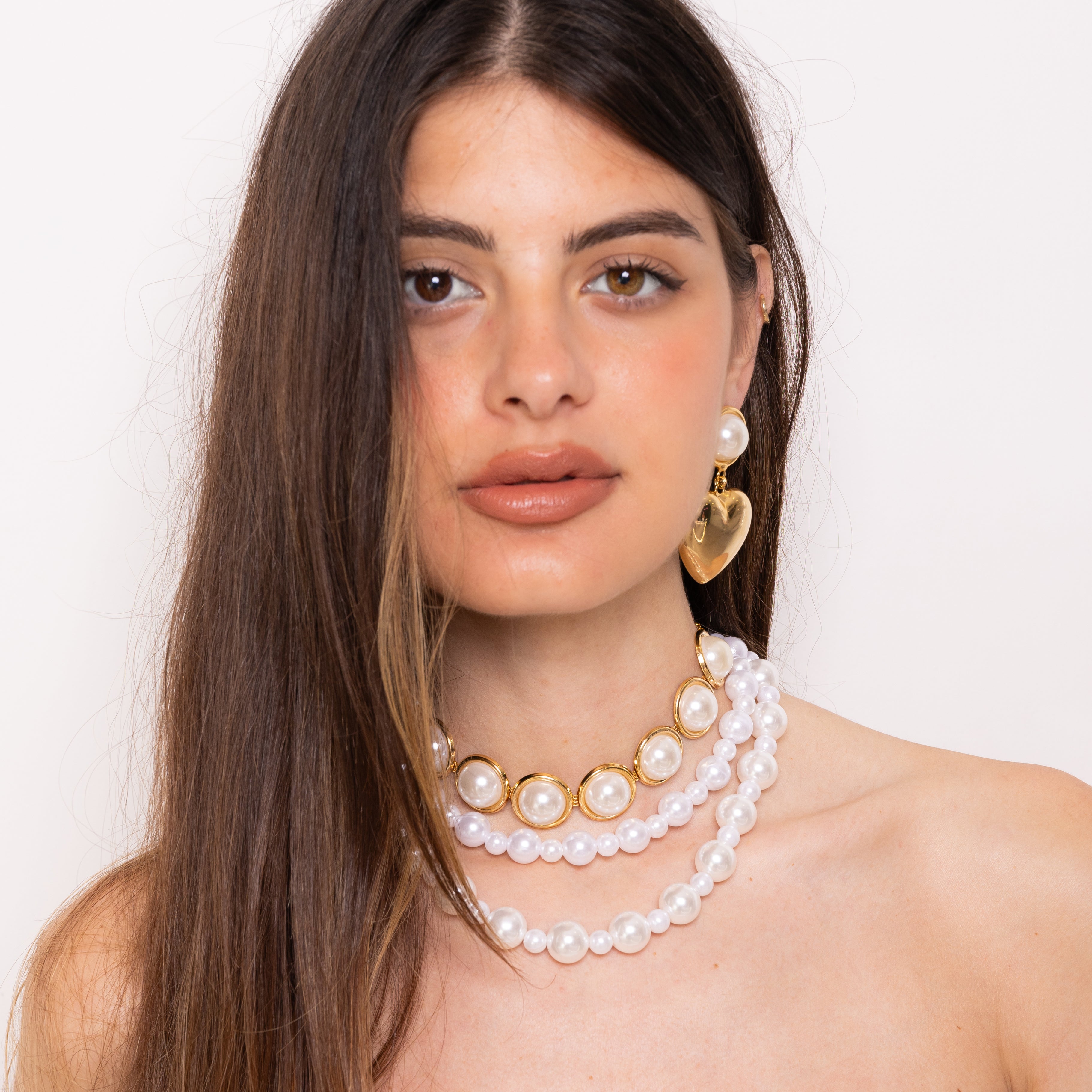 Collana double Pearl