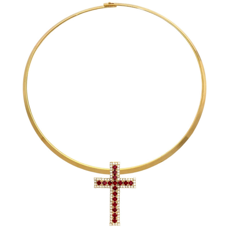 Collana strong cross