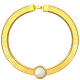 Collana tubo round color